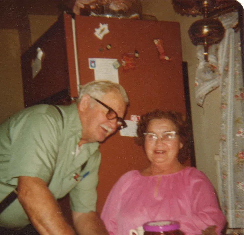 My Great Grandpa and Grandma, William and Ursella Waits